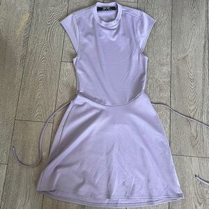 Light Purple/Lilac Backless Mini Dress by Urban Outfitters